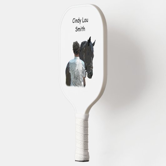 Paddel für Pferdehellpaddel Pickleball Schläger (Links)