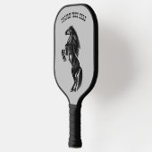 Paddel für Pferdepickleball mit benutzerdefinierte Pickleball Schläger (Links)