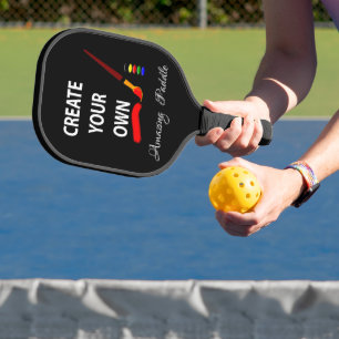Paddel für Pickleball erstellen, Personalisiert Schläger