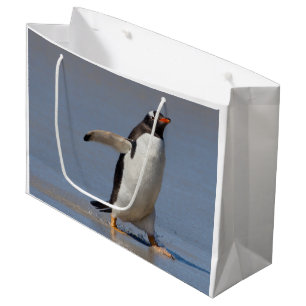 Paddel Gentoo Geschenktasche Große Geschenktüte