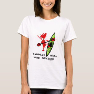 Paddel gut mit anderem T-Shirt