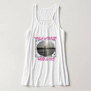 Paddel-heraus Behälter Tank Top