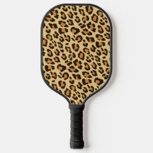 Paddel in Leopard, Tierdruck