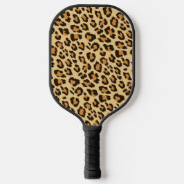 Paddel in Leopard, Tierdruck Pickleball Schläger