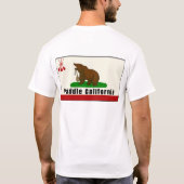 Paddel Kalifornien T-Shirt (Rückseite)