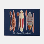 Paddel-Leidenschaft Fußmatte (Vorderseite)