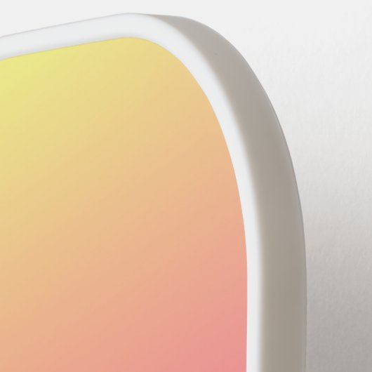 Paddel Lila-Paddel in rosa Gelb Pickleball Schläger (Linke Seite)