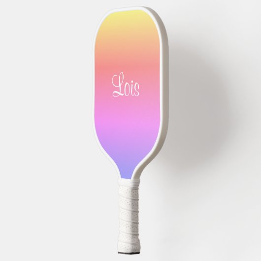 Paddel Lila-Paddel in rosa Gelb Pickleball Schläger (Links)