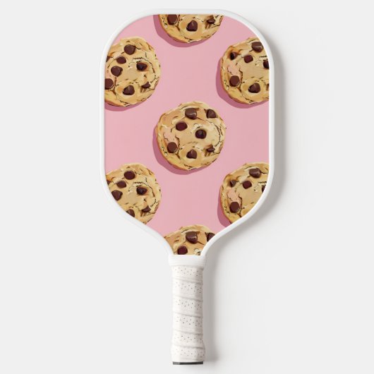Paddel mit Cookies darauf Pickleball Schläger (Vorderseite)