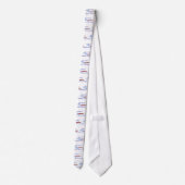 Paddel mit Freunden Krawatte (Rückseite)