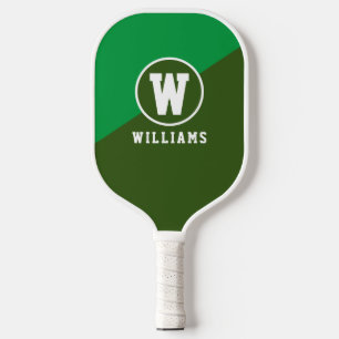 Paddel mit grünem Farbwähler Pickleball Schläger