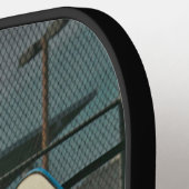 Paddel mit Monogramm für das benutzerdefinierte Fo Pickleball Schläger (Linke Seite)