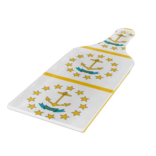 Paddel mit Rhode Island Schneidebrett (Ecke)