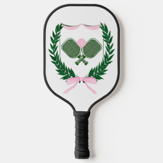 Paddel mit rosa und grünem Pickleball Pickleball Schläger
