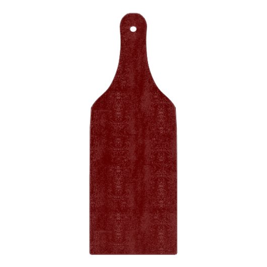 Paddel mit rotem Glas Schneidebrett (Vorderseite)