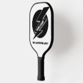 Paddel mit schwarzem Blitz Pickleball Schläger (Links)