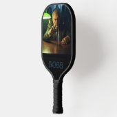 Paddel mit Text Pickleball Schläger (Links)