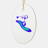 Paddel oben keramik ornament (Links)