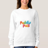 "Paddel Pals." Sweatshirt (Vorderseite)