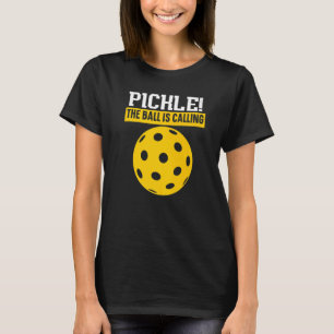 Paddel Pickleball Playa ruft T-Shirt