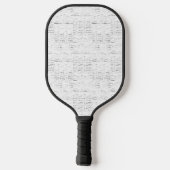 Paddel Pickleball Schläger (Rückseite)