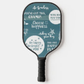 Paddel Pickleball Schläger (Rückseite)
