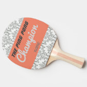 Paddel pong Klingeln "des Klingeln pong Meisters" Tischtennis Schläger (Seitenansicht)