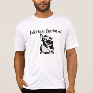 Paddel schneller höre ich Banjos T-Shirt