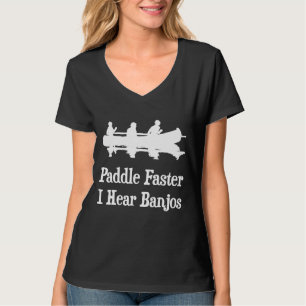Paddel schneller Ich höre Banjos Canoe Graphic 1 T-Shirt
