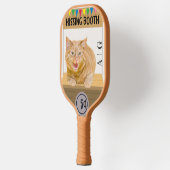 Paddel, Sitzstange Monogramm Pickleball Schläger (Links)