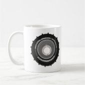 Paddel und traditionelle Logo-Kaffee-Tasse Kaffeetasse (Links)