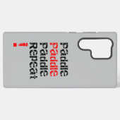 Paddel... Wiederholung - Entwurf der Steppplatine Samsung Galaxy Hülle (Rückseite (Horizontal))