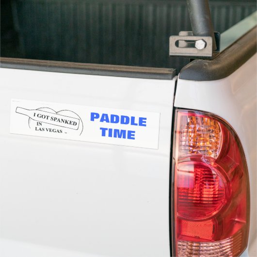 PADDEL-ZEIT AUTOAUFKLEBER (Auf Lkw)