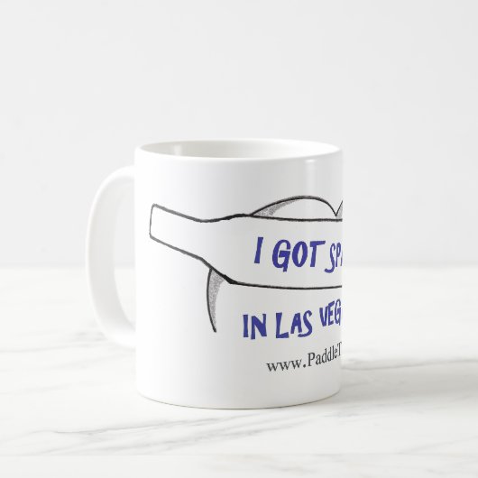 PADDEL-ZEIT KAFFEETASSE (Vorderseite Links)