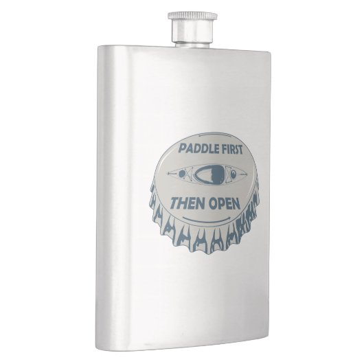 Paddel zuerst öffnen flachmann (Rechts)