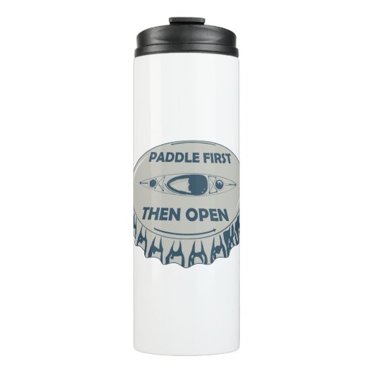 Paddel zuerst öffnen thermosbecher (Vorderseite)