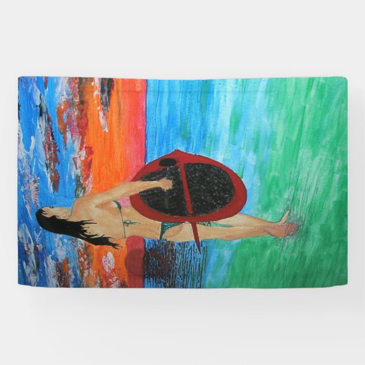 Paddelboarder Banner (Horizontal)