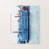 Paddelboot Mississippi. Jigsaw Puzzle (Vertikal)