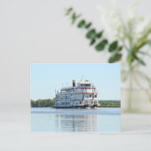 Paddelboot Postkarte (Stehend Vorderseite)