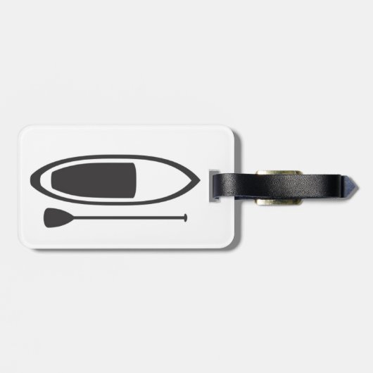 Paddelbrett-Gepäckanhänger Gepäckanhänger (Rückseite horizontal)