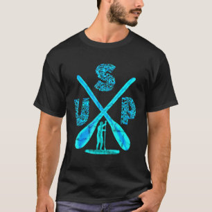 Paddelbrett Hochplateau Surf Watersp T-Shirt