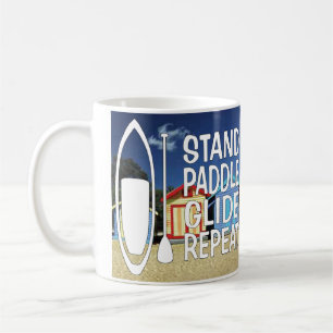 Paddelbrett-Tasse Kaffeetasse