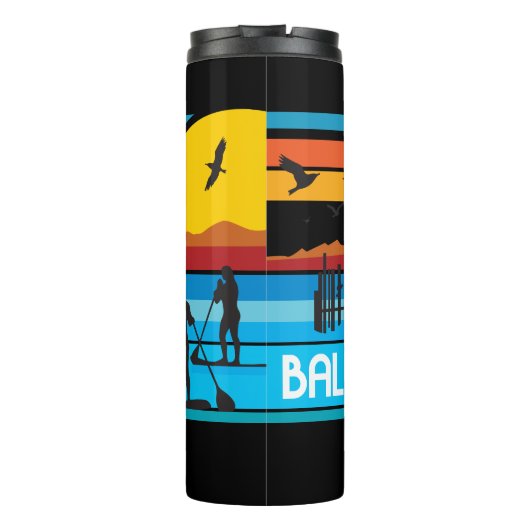 Paddelbrett Thermosbecher (Rückseite)