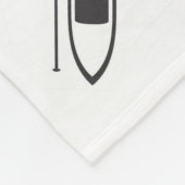 Paddelbrettdecke Fleecedecke (Ecke)