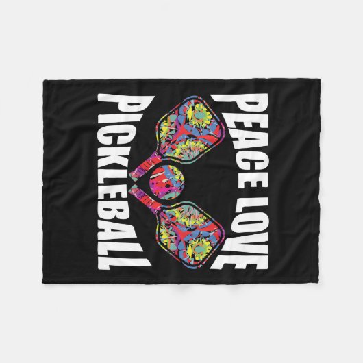 Paddeldesign Fleecedecke (Vorderseite (Horizontal))