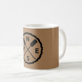 Paddeleserdesign - Klassische Tasse (VorderseiteRechts)