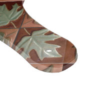 Paddelförmige Ahorn-Blätter Schneidebrett (Ecke)