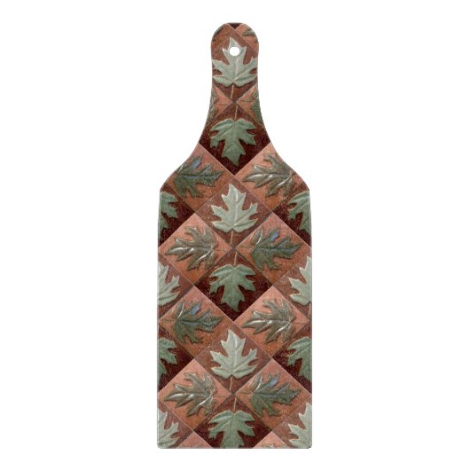 Paddelförmige Ahorn-Blätter Schneidebrett (Vorderseite)