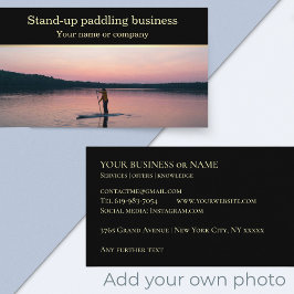 Paddellehrer SUP Visitenkarte