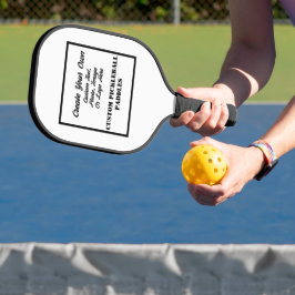 Paddeln für die individuelle Pickleball, eigene Pa Pickleball Schläger